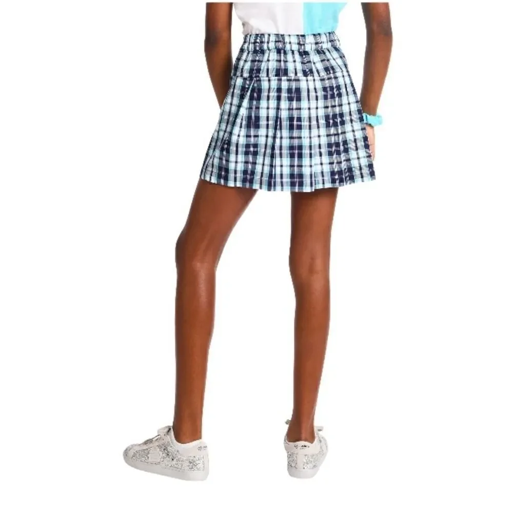Justice Girl's Plaid & Relaxed Pleated Skirt 2-Pack Size XS 5/6